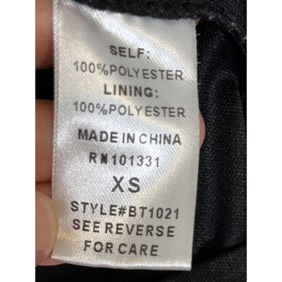 Floral Embroidery Sheer Top XS Colorful Vampire Chic Romantic Boho Hippie Indie - Picture 8 of 10